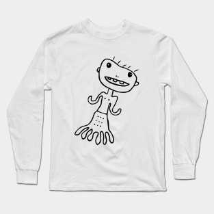 Reggie The Nipple Alien Man Long Sleeve T-Shirt